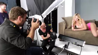 Behind-the-Scenes of the Victoria's Secret Makeup Campaign (Spring 2013)