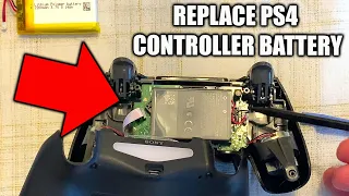 PS4 Controller Battery Replacement