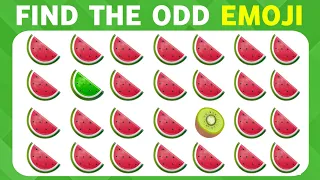 Find The Odd Emoji 🕵️ | Emoji Quiz | Find The Odd One Out | Easy To Moderate |#45