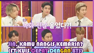 Jin, Kamu Nangis Kemarin? |Let's BTS!|SUB INDOl 210329 Siaran KBS WORLD TV|