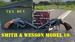 Smith and Wesson Model 10 (and Pre-Model 10) review and shoot