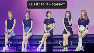 LE SSERAFIM - FEARNOT Encore (Flame Rises Jakarta 231003) [FANCAM HD]