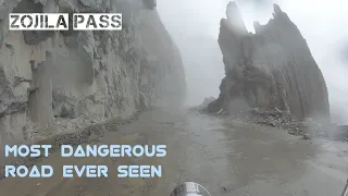 Zojila Pass || Dangerous but Beautiful || Episode 6 Ladakh Series || Day 6 Part 2 Sonamarg to Kargil