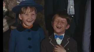 Mary Poppins Short Clip | Mary Poppins Whistle While You Work | Whistle to The Wind