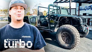 Bill começa a remodelar um Hummer H1 | Texas Metal | Discovery Turbo Brasil