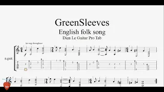 The Greensleeves - Guitar Tabs
