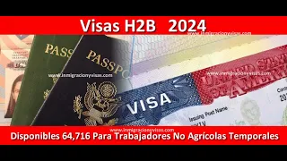 Ya están disponibles las Visas H-2B Adicionales para el Año Fiscal 2024