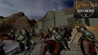 HELMS DEEP SURROUNDED BY URUK-HAI (Siege Battle) - Third Age: Total War (Reforged)