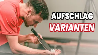 {Tutorial} Seitschnitt Aufschlag lernen - 3 Varianten!