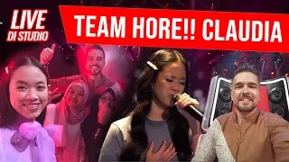 Malam final reaksi GILA! Ketemu & dukung Claudia Emmanuela di Voice of Germany! Indonesia Menang🎉