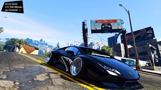 Lamborghini Huracan Lp610 4 Libertywalk Stance - GTA V MOD ENB | 2.7K / 1440p ! _REVIEW