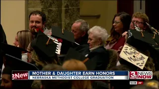 Mother and daughter graduate with honors from Nebraska Methodist College