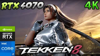 Tekken 8 - RTX 4070 - Ultra Settings + DLSS 4K