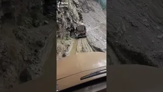 Himachal border roads... going to china border