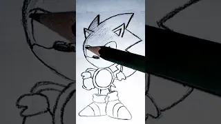 Sonic drawing easy #shorts