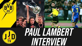 Interviewing 1997 CHAMPIONS LEAGUE WINNER Paul Lambert! | "This club changed my life" | JJD TV