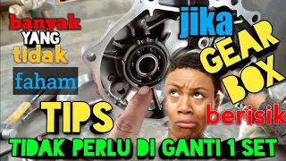 BANYAK YANG TIDAK FAHAM.. JIKA GEAR BOX MATIC BERISIK..? DI GANTI 1 SET ATAU TIDAK..