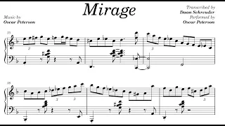 Oscar Peterson SHREDDING on Mirage  | Piano Transcription