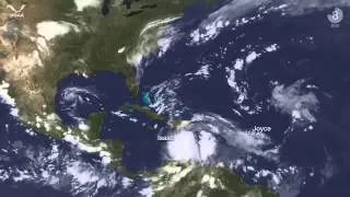 The 2012 Atlantic Hurricane Season in 4.5 Minutes