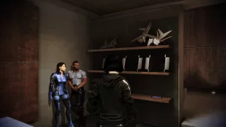 Mass Effect 3 Citadel DLC: James & Ashley hook up