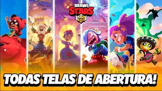 CERTEZA QUE VOCÊ NÃO VIU! +30 TELAS DE ABERTURA DO BRAWL STARS! 2017-2023