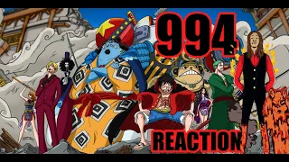 One Cure Let the A Town Stomp Begin KAIDO| One Piece Chapter 994 Live Reaction|