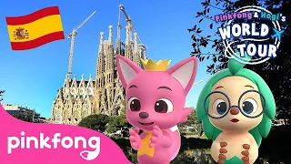 Pinkfong and Hogi visit Spain! 🇪🇸 | 🌎 World Tour Series | Animation & Cartoon | Pinkfong & Hogi