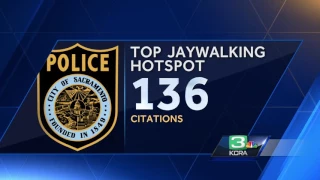 Hotspot for jaywalking citations is in north Sacramento