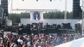 Steven Adler of Guns N’ Roses at mid summer music fest 2023