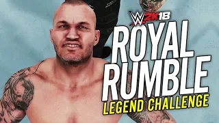 WWE 2K18 - ROYAL RUMBLE CHALLENGE!! (Legend Difficulty)