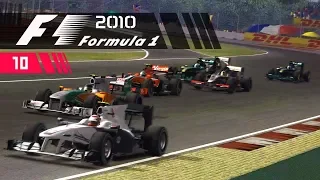 КАРЬЕРА F1 2010 #10 - СЛИКИ В ДОЖДЬ НЕ РАБОТАЮТ. ИЛИ РАБОТАЮТ?