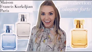 MAISON FRANCIS KURKDJIAN COLLECTION COLOGNE FORTE PERFUME RANGE REVIEW | Soki London