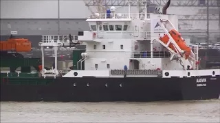 The New AASVIK Ex ARKLOW BRIDGE, 19/02/2018.Thames Shipping by R.A.S.