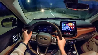 2022 Jeep Compass Limited - POV Night Drive (Binaural Audio)