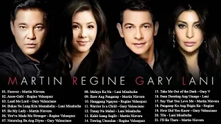 Martin Nievera ,Regine Velasquez ,Gary V & Lani Misalucha OPM Tagalog Love Songs Playlist