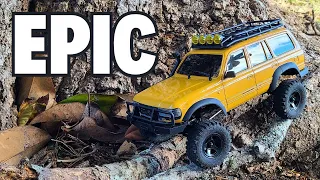 The FMS LC80 Toyota Land Cruiser 1/18th Scale Micro Crawler Is A Must Have!!