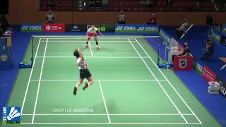 Kunlavut beat Jonatan Christie Under 10 Points | Kunlavut Vitidsarn vs Jonatan Christie