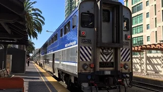 Amtrak California HD 60fps: Riding Pacific Surfliner Train 562 Los Angeles to San Diego (3/8/16)