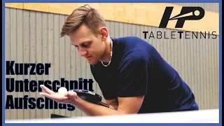 TOP tips: short backspin serve | table tennis serves [Eng _subbed]