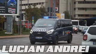 Convoi 4x Autospeciale Jandarmeria Romana