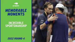 Daniil Medvedev's Incredible Sportsmanship | 2022 US Open