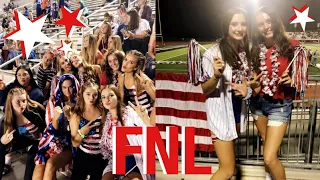 high school football game VLOG & GRWM | senior year