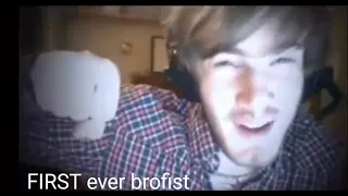 Pewdiepie's first and last brofist