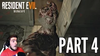 Resident Evil 7 Biohazard Walkthrough Part 4 - CHAINSAW BOSS FIGHT! (PS4 Pro Gameplay)