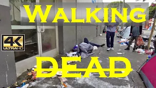 The Walking Dead Skid Row Homeless Encampments Downtown Los Angeles