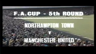 1969/70 - Northampton v Man Utd (FA Cup 5th Round - 7.2.70)