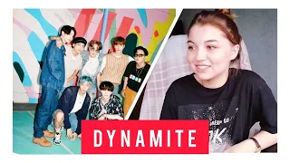 РЕАКЦИЯ НА BTS (방탄소년단) 'Dynamite' Official MV (B-side)