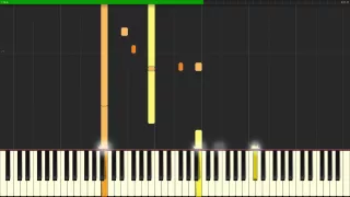 Justin Timberlake - Cry Me a River (Piano Tutorial Synthesia)