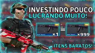 STANDOFF 2 - INVESTINDO POUCO E LUCRANDO MUITO! Começando INVESTIR Standoff 2 com pouco recursos