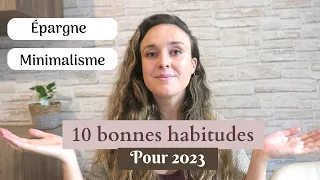FRUGALISME: 10 habitudes pour 2023 | Epargne, Santé et Ecologie